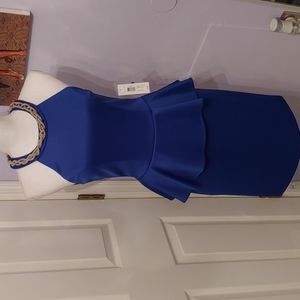 Royal blue dress size 4